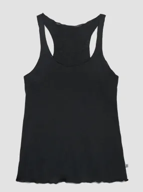 100% Organic Cotton Roller Tank - Midnight