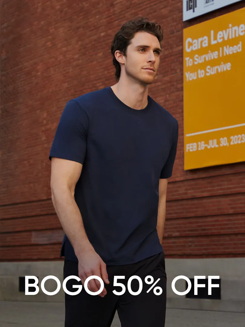 [2 FOR S$75] Men's Airy Fit Short Sleeve