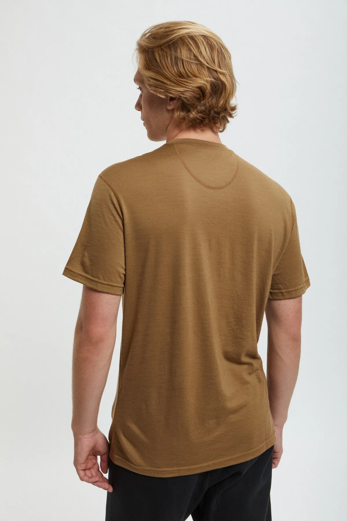 210G MERINO WOOL SHORT SLEEVE CREW