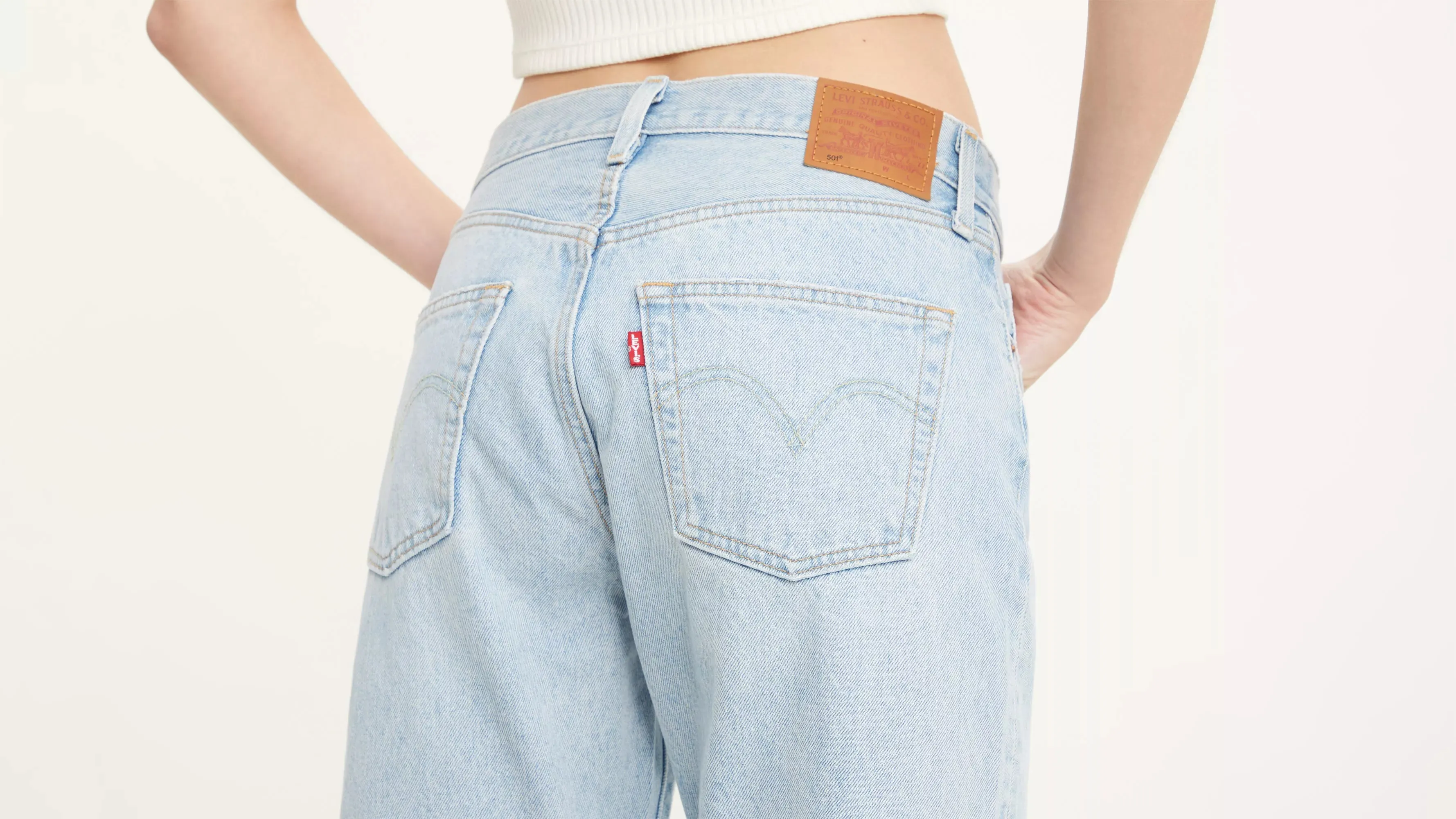 501 90s Jean - Light Indigo Worn In