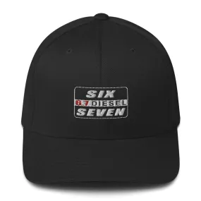 6.7 Power Stroke Flexfit Hat With Closed Back And Elastic Band