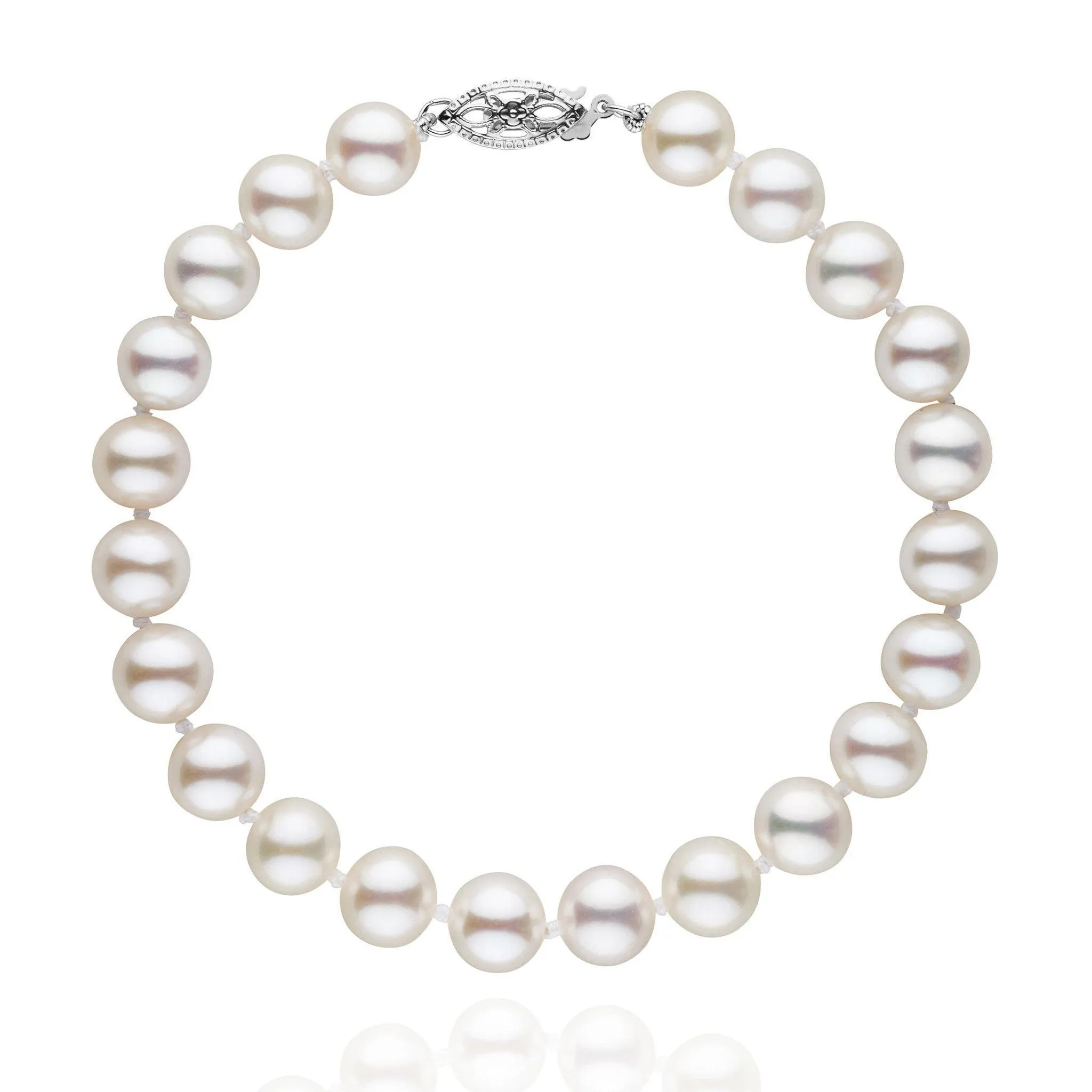 7.5-8.0 mm AAA White Freshwater Pearl Bracelet