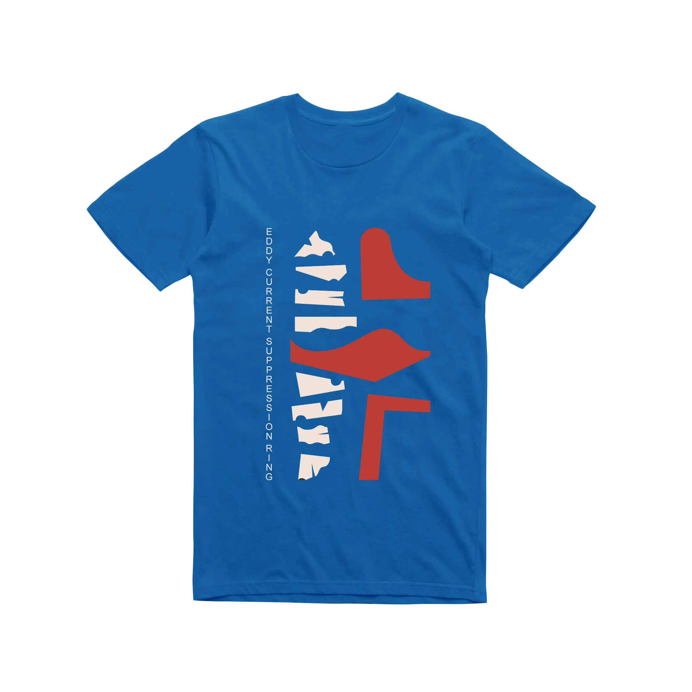 Abstract / Royal Blue T-shirt