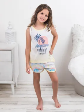 Adventure Awaits Pajama Shorts Set