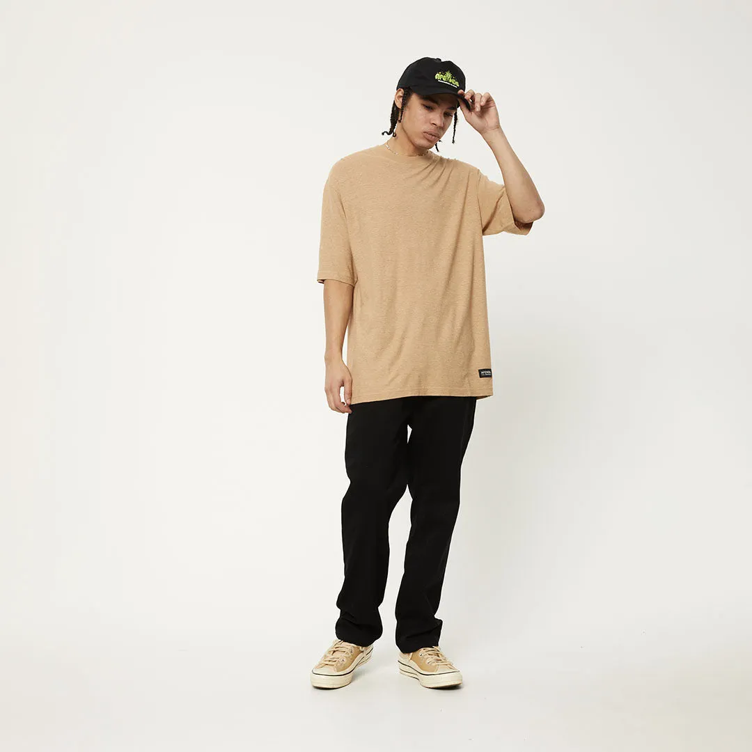 AFENDS Mens Classic - Retro Tee - Tan