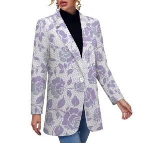 All Over Print Women&#039;s Blazer Women's casual suit