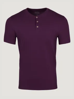 Amethyst Short Sleeve Henley