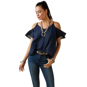 Ariat Womens Dolly Top Midnight Navy