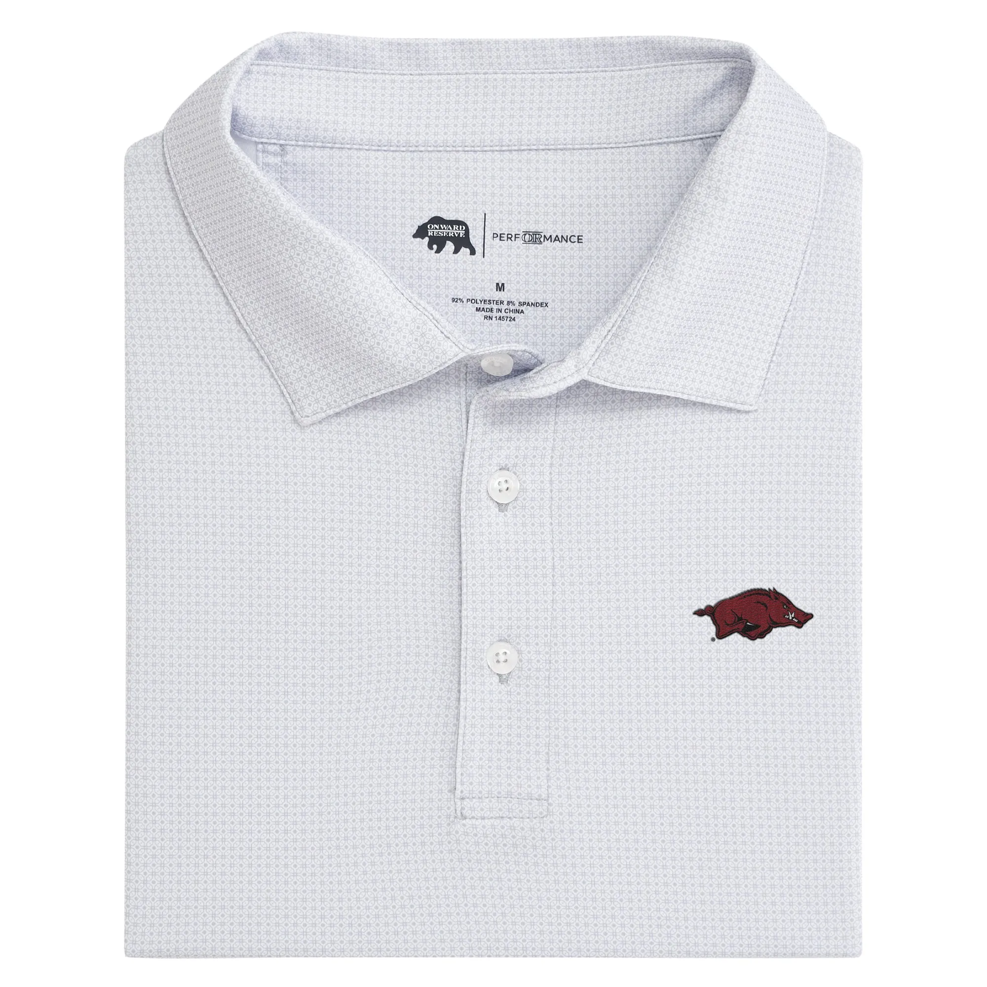 Arkansas Range Printed Performance Polo