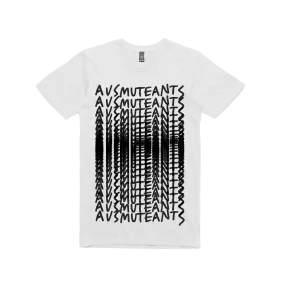 Ausmuteants Repeat  / White T-shirt