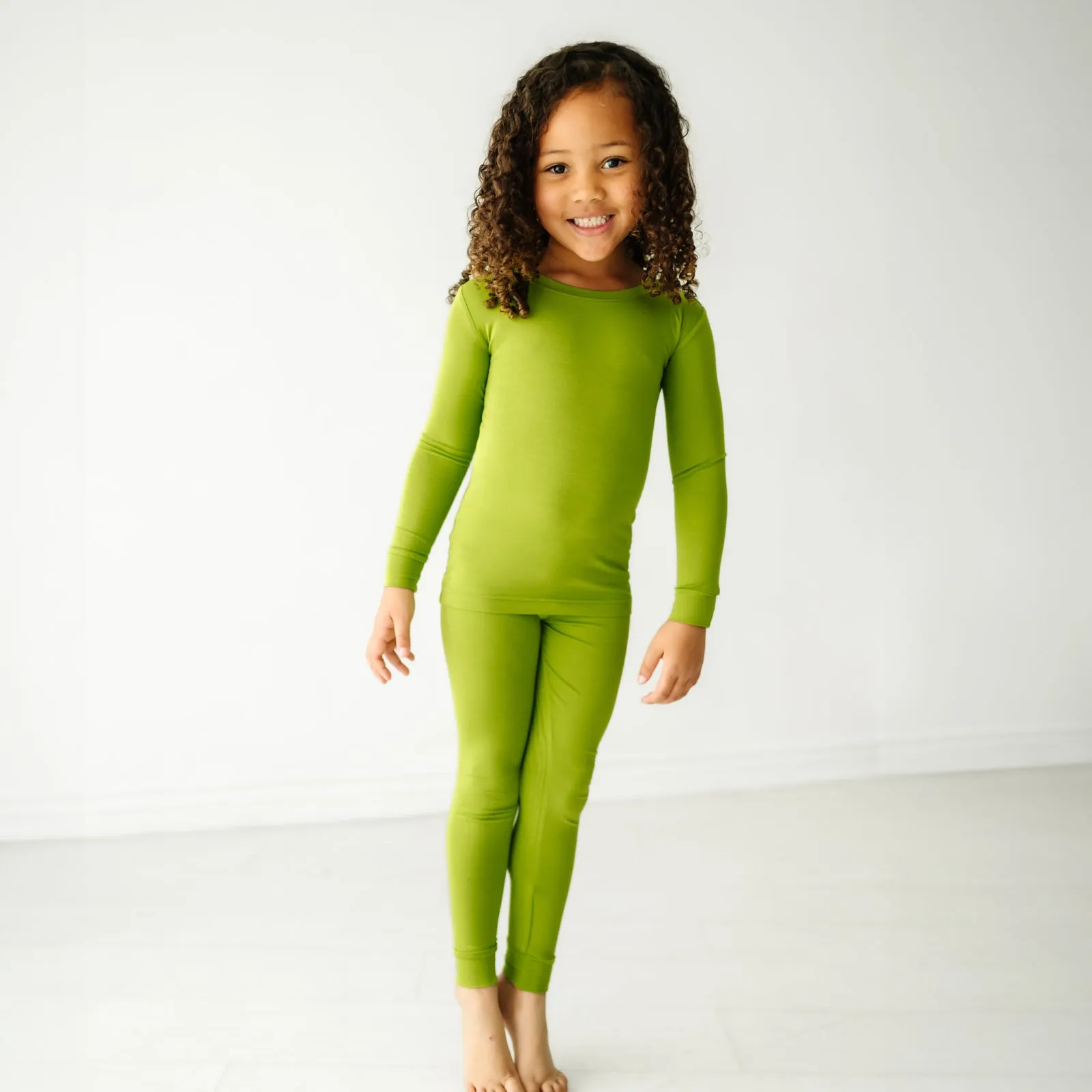 Avocado Two-Piece Pajama Set