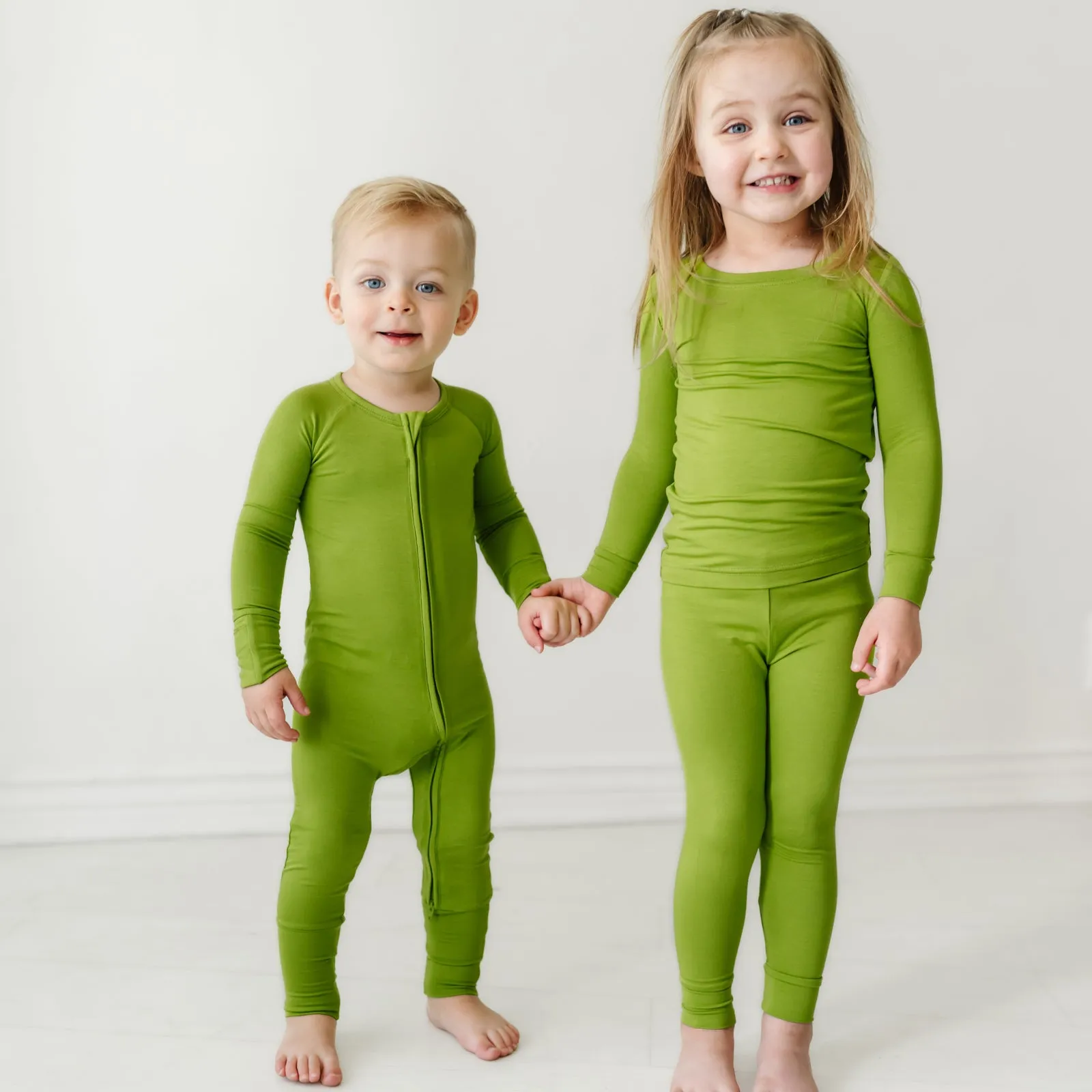 Avocado Two-Piece Pajama Set