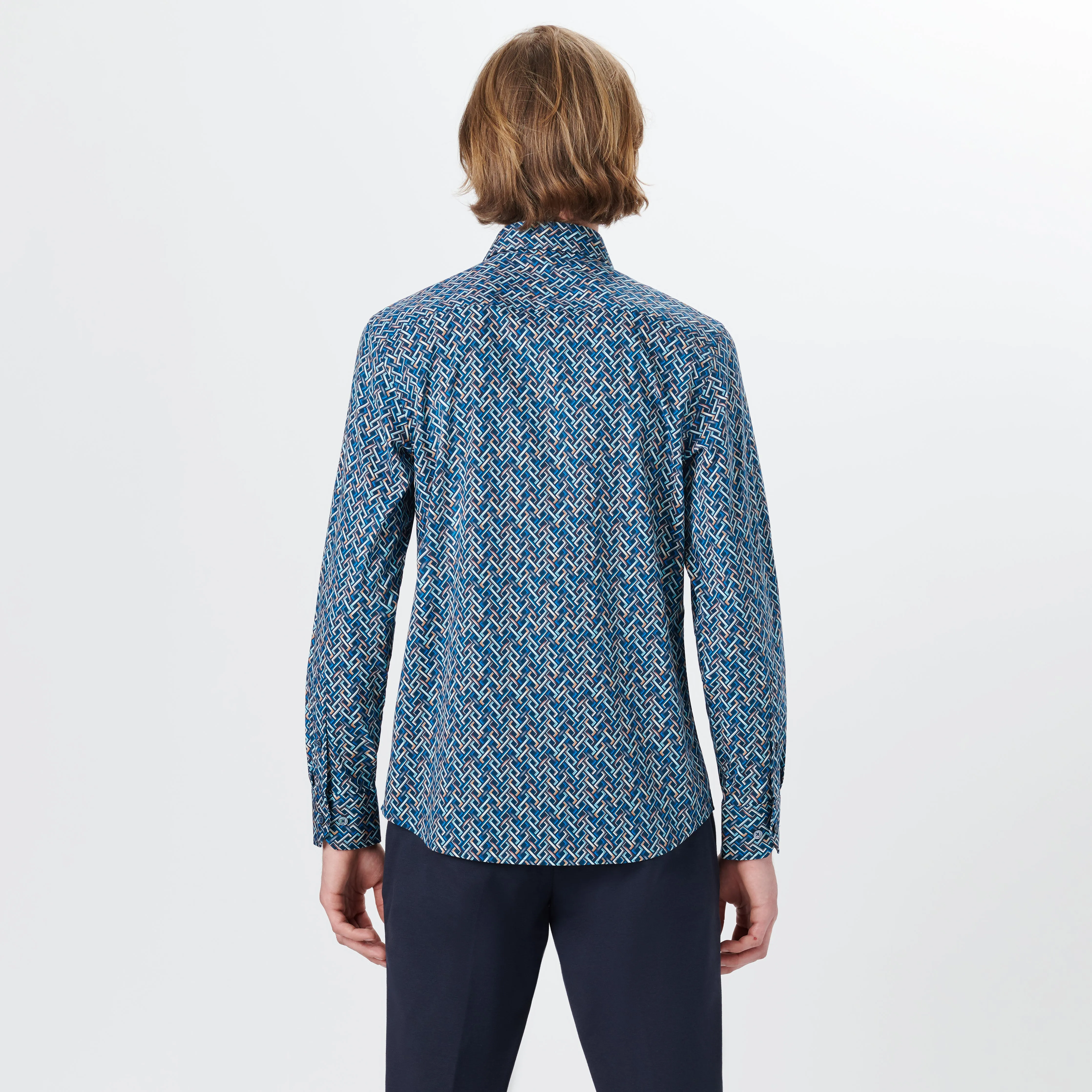 AXEL Basketweave Print Shirt