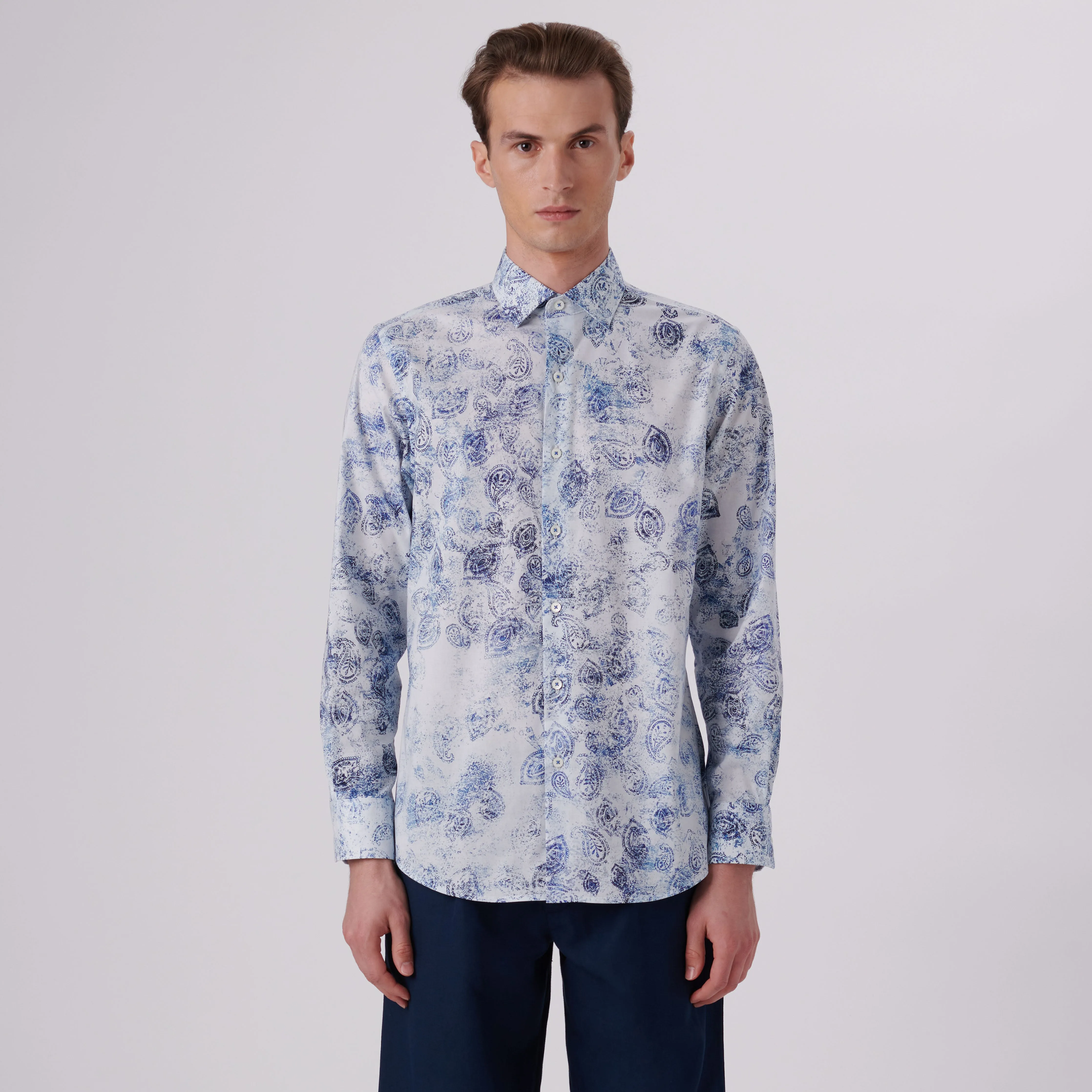 Axel Paisley Print Shirt