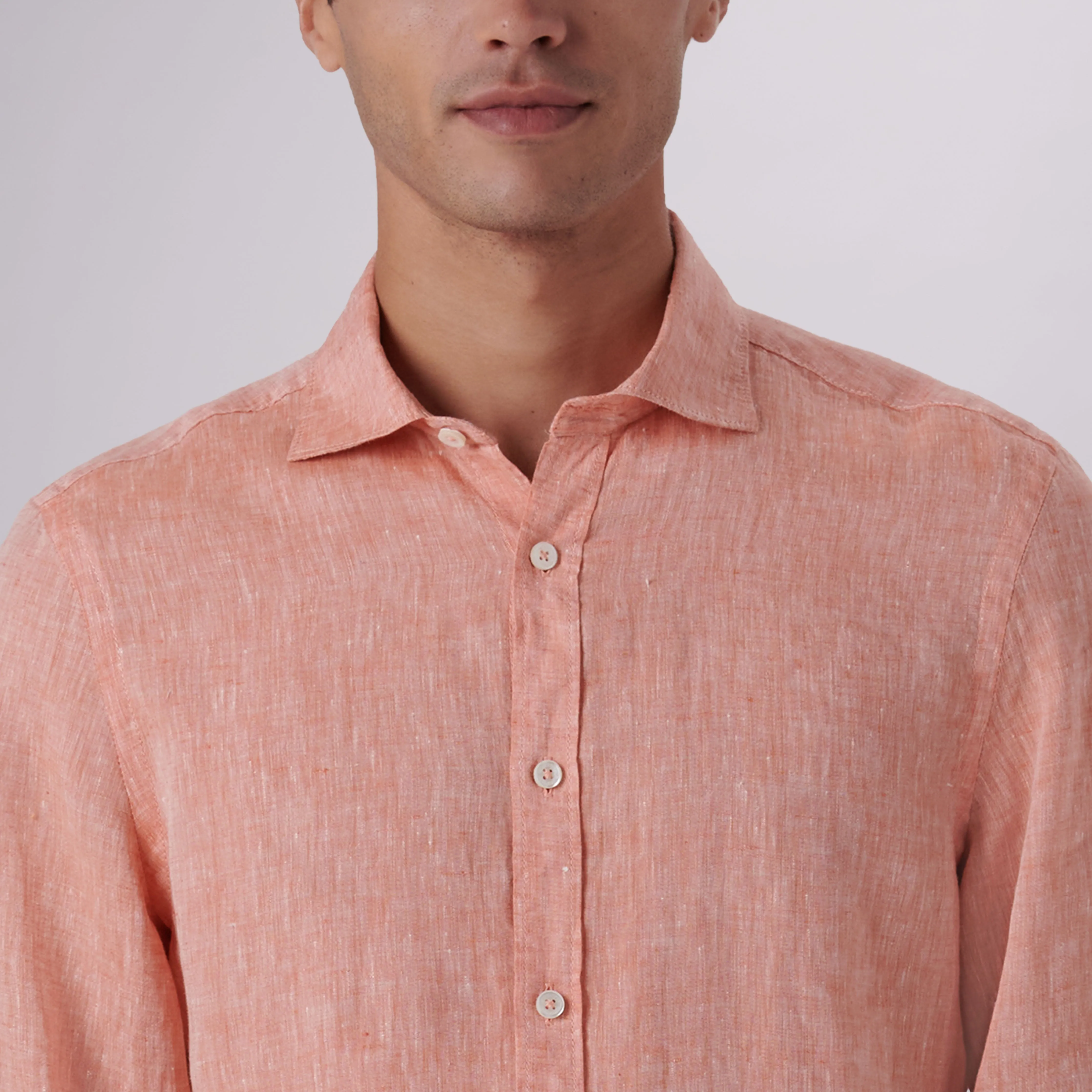 Axel Solid Linen Shirt