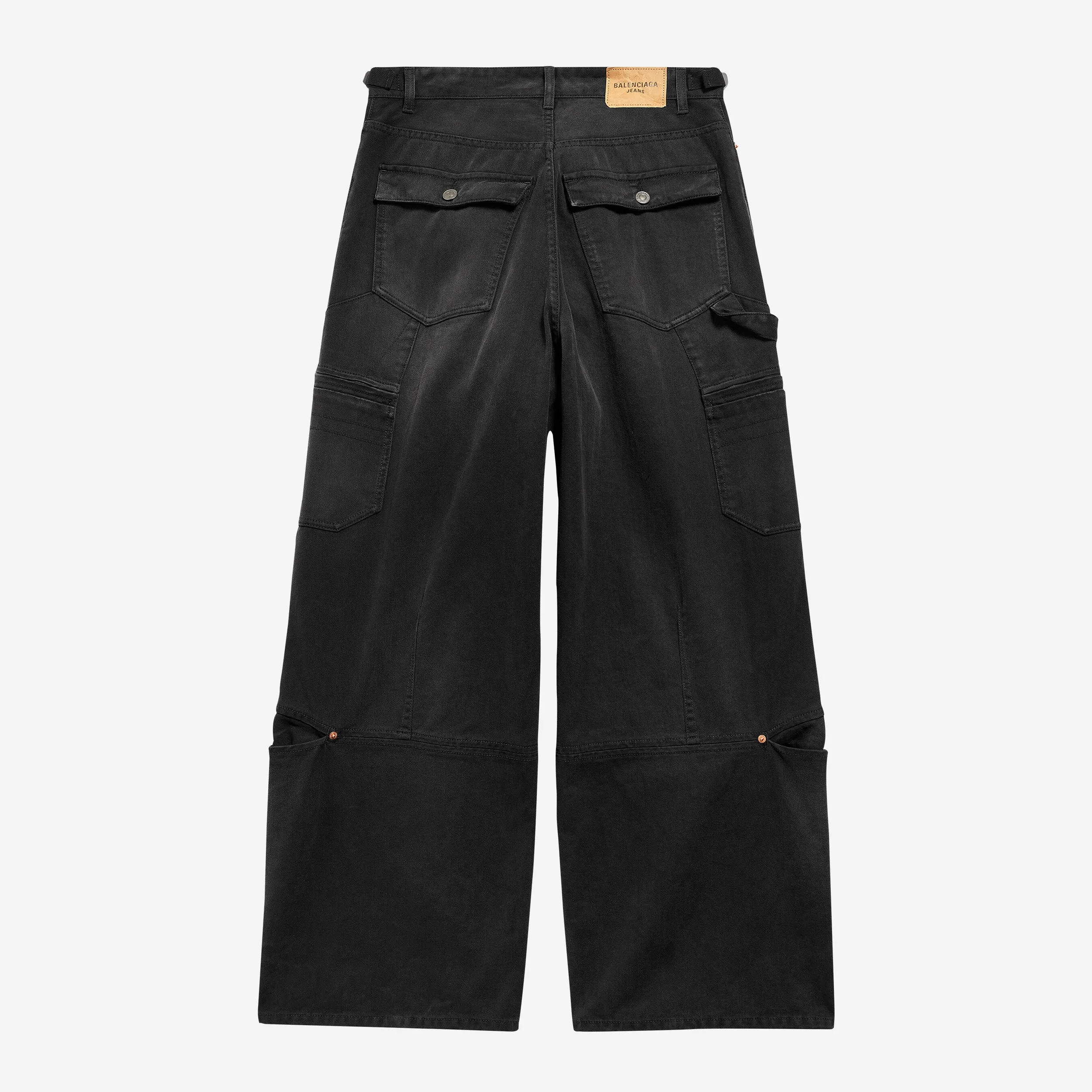 Balenciaga Soft Black Cargo Jean