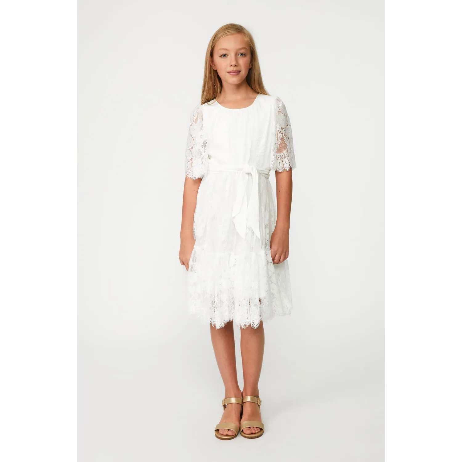 Bardot Junior - Joelle Lace Dress - Ivory