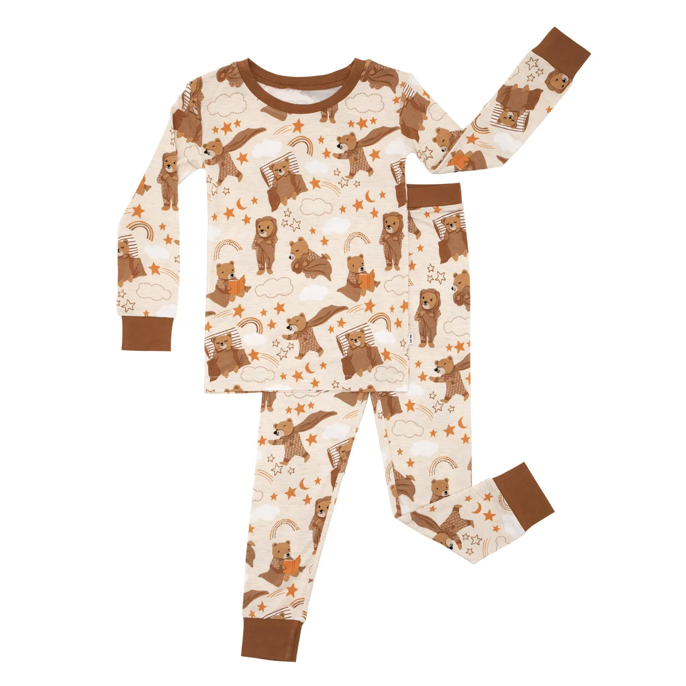 Beary Sleepy Two-Piece Pajama Set