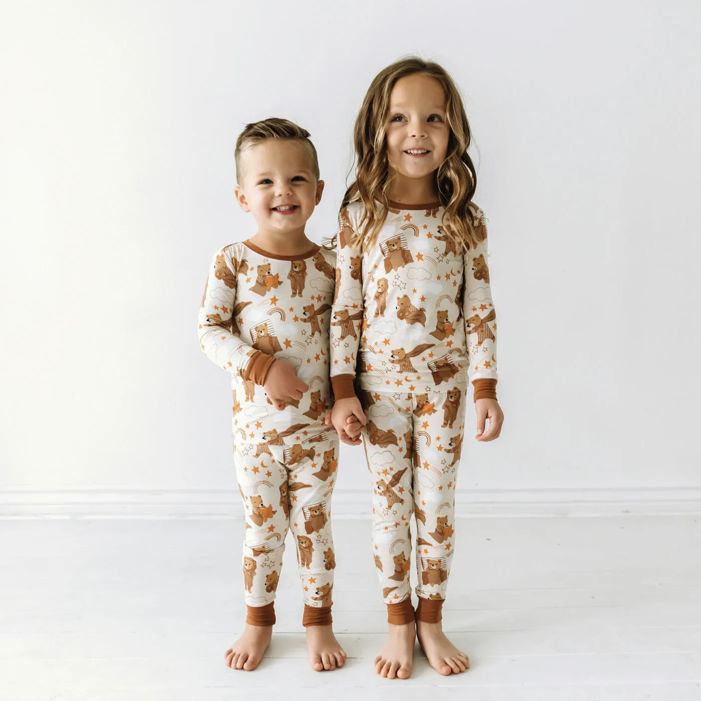 Beary Sleepy Two-Piece Pajama Set