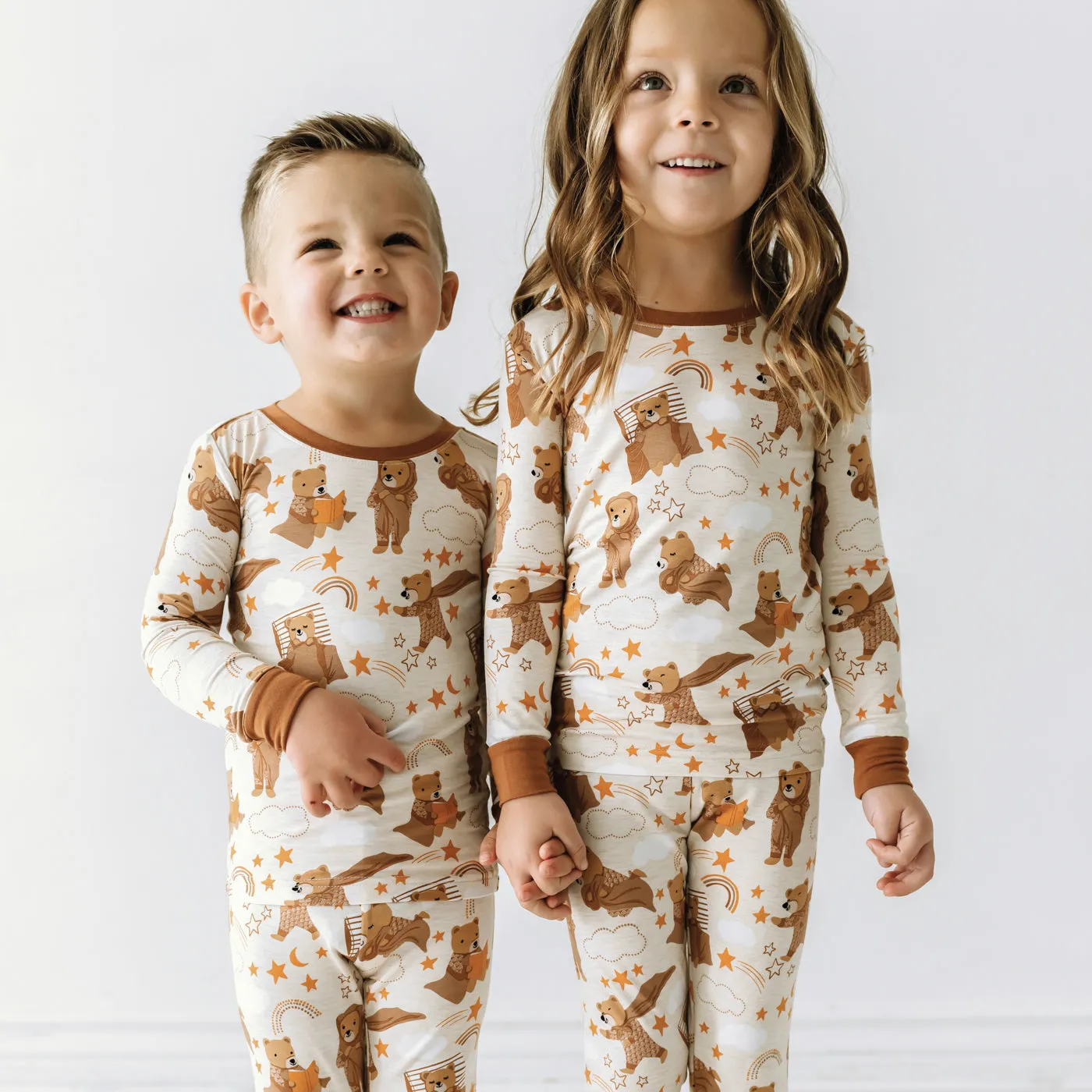 Beary Sleepy Two-Piece Pajama Set