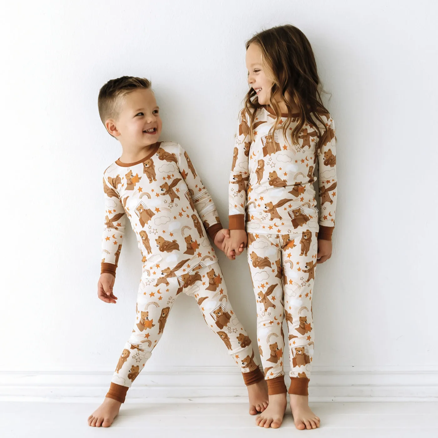 Beary Sleepy Two-Piece Pajama Set