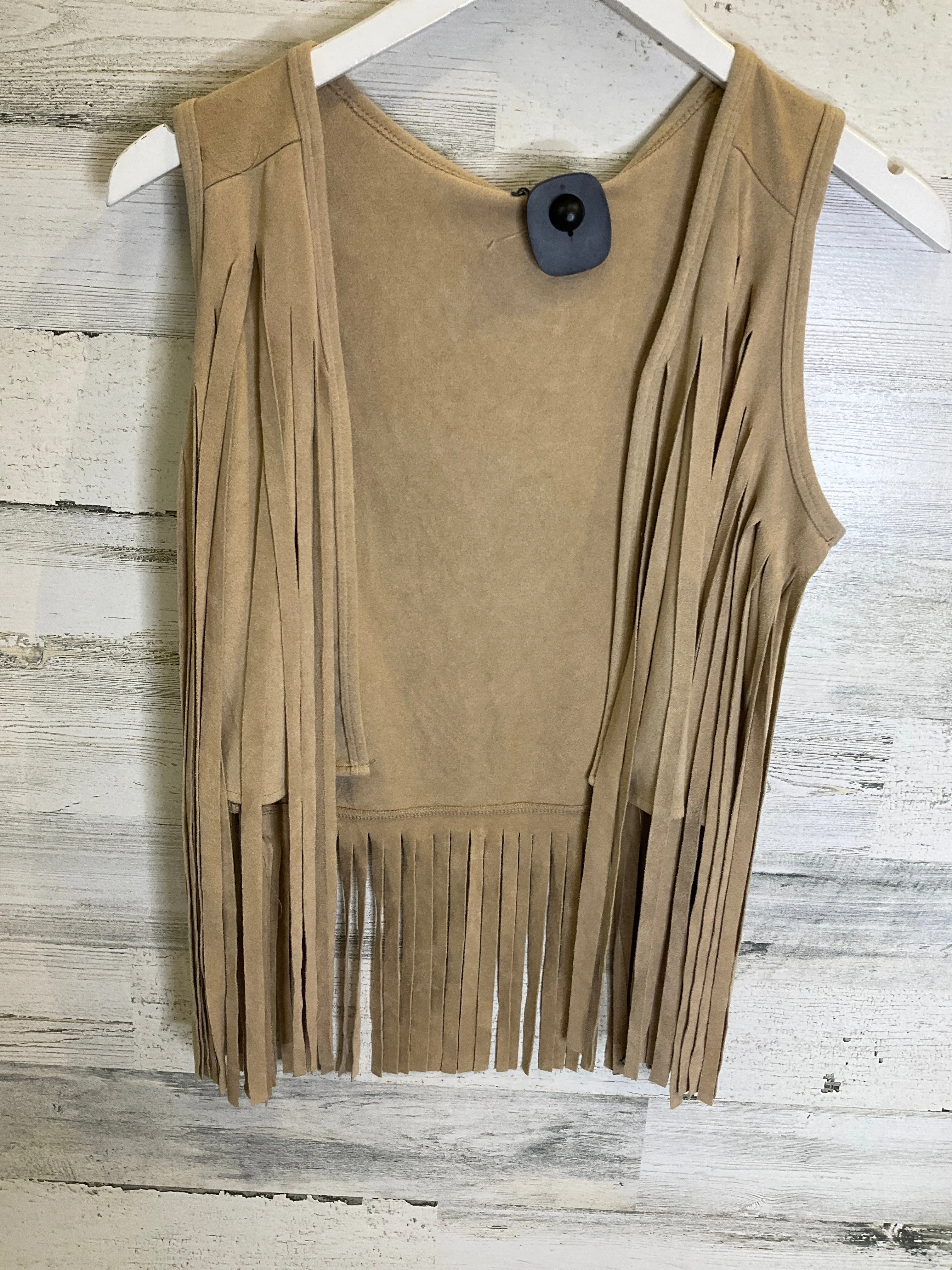 Beige Vest Other Rue 21, Size Xs