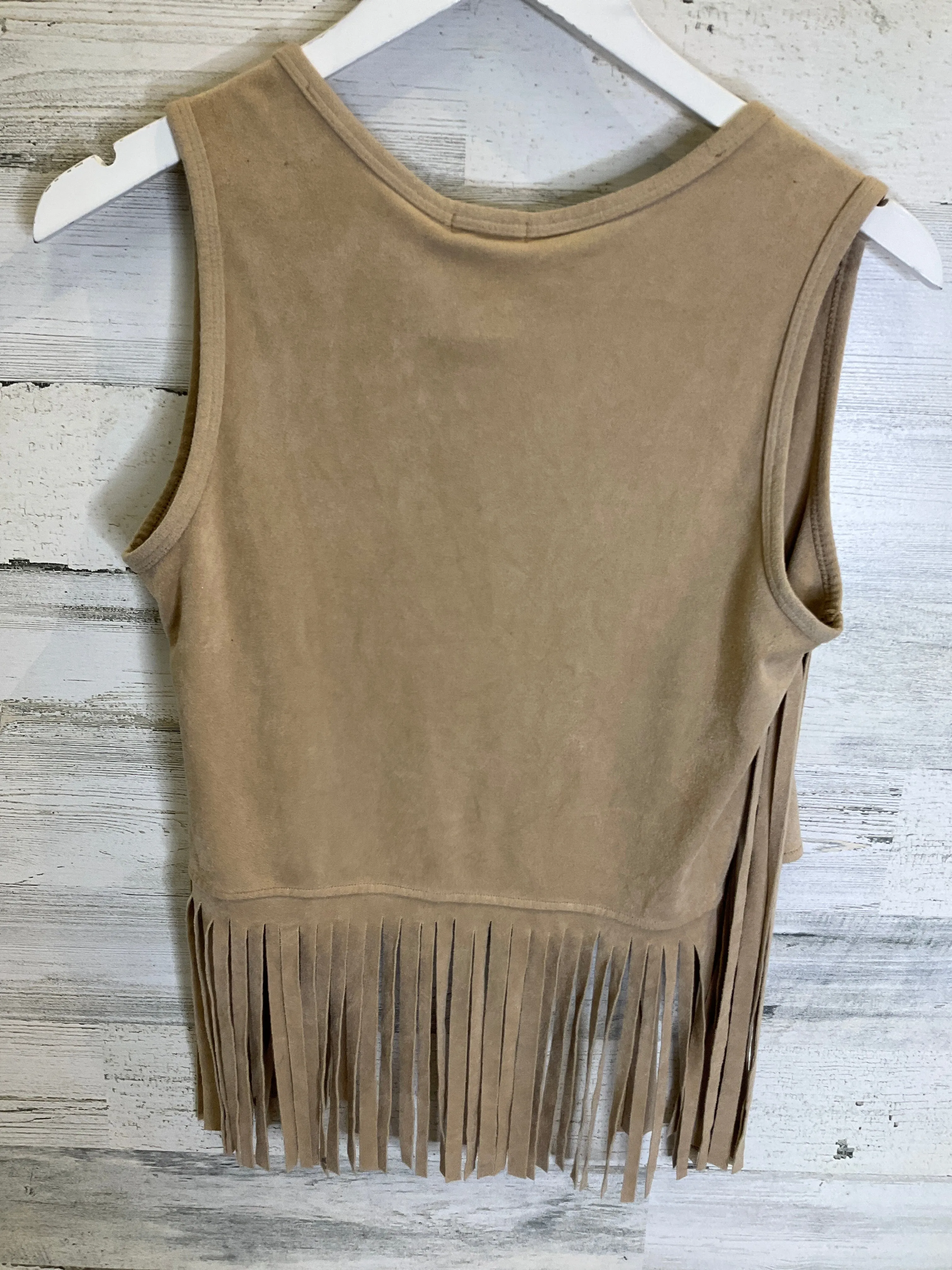 Beige Vest Other Rue 21, Size Xs