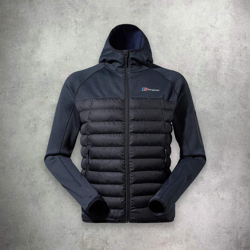 Berghaus Urban Pravitale Hybrid Full Zip Jacket Black/Grey