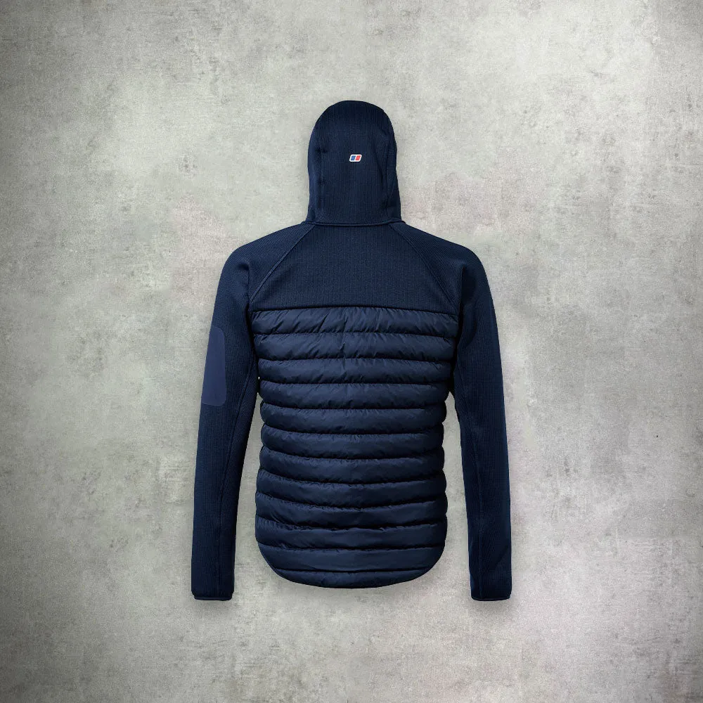 Berghaus Urban Pravitale Hybrid Full Zip Jacket Navy Blue