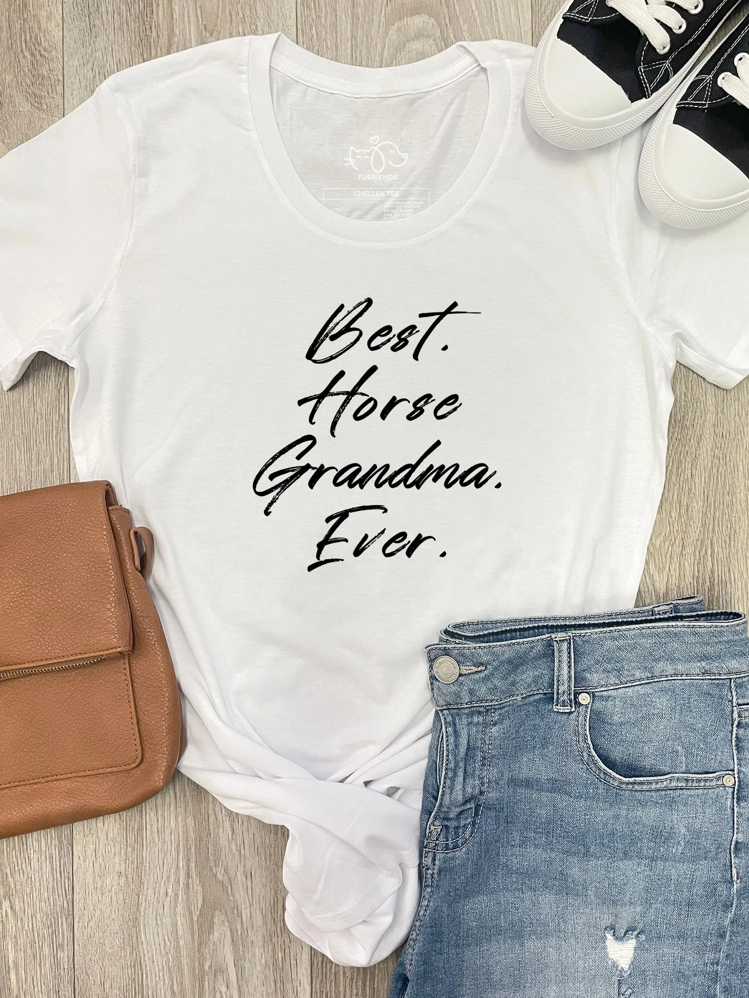 Best. Horse Grandma. Ever. Chelsea Slim Fit Tee