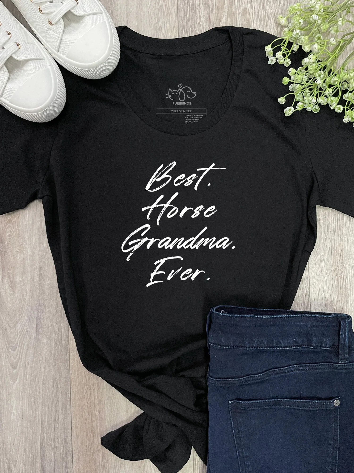 Best. Horse Grandma. Ever. Chelsea Slim Fit Tee