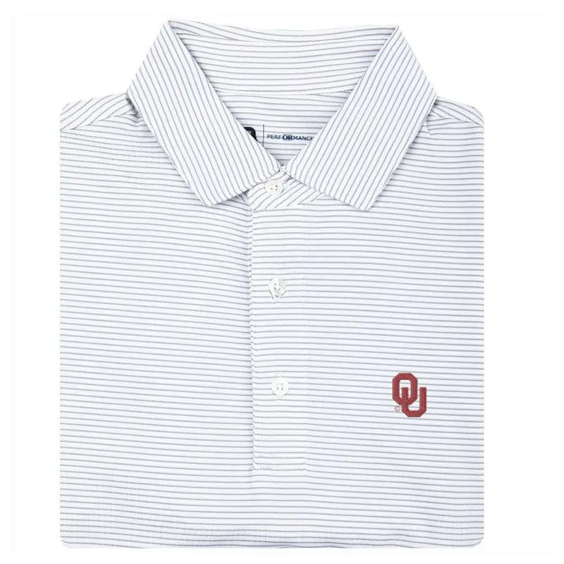 Birdie Stripe Oklahoma Performance Polo