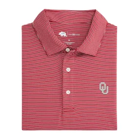 Birdie Stripe Oklahoma Performance Polo