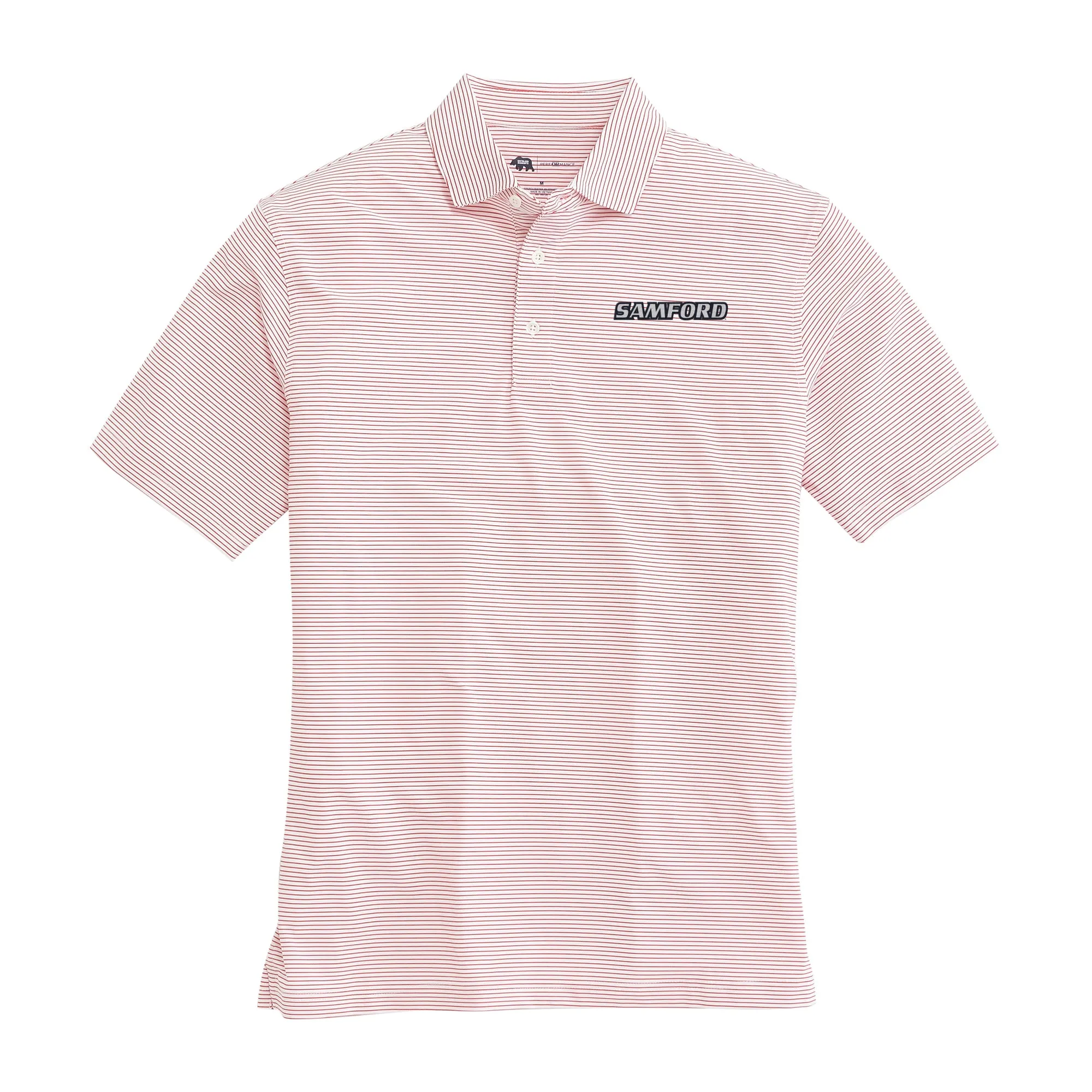 Birdie Stripe Samford Performance Polo