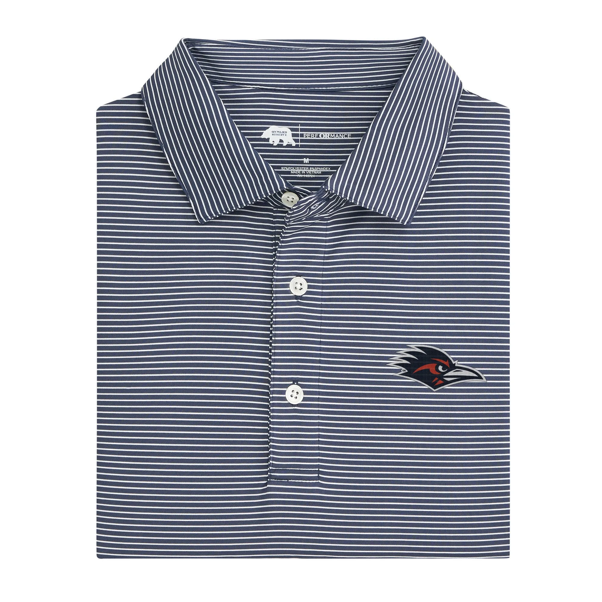 Birdie Stripe UTSA Performance Polo