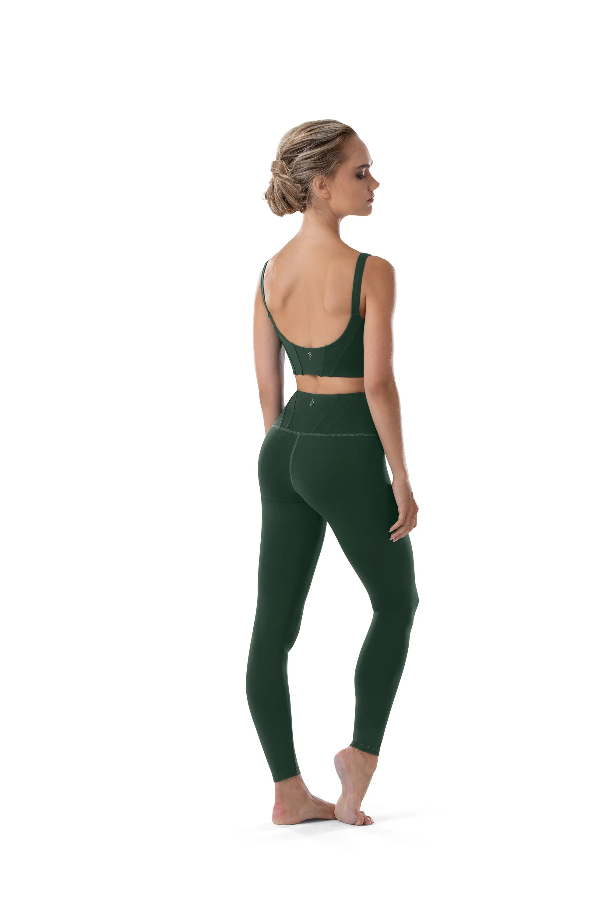 Bloch Panelled Waist Leggings  - Ladies