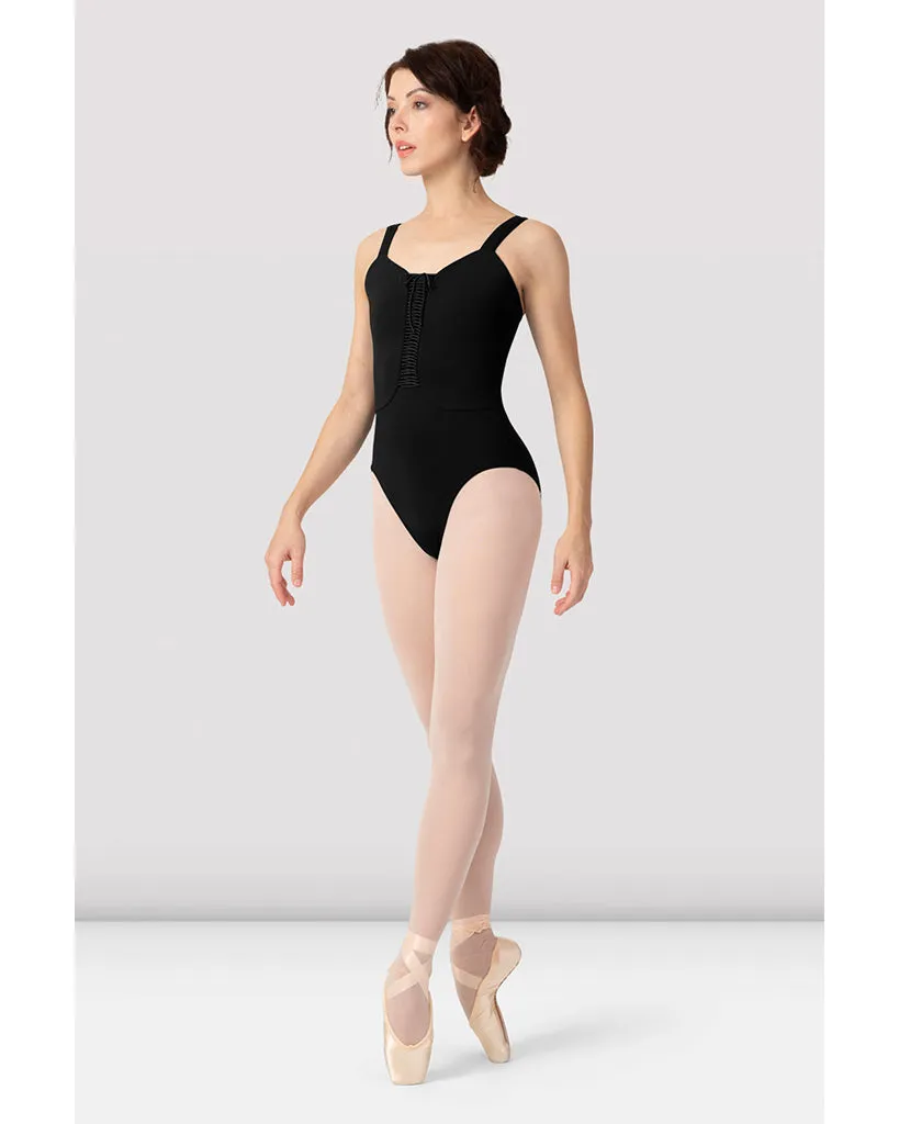 Bloch Thara Lace Up Front Tank Leotard - L9647 Womens