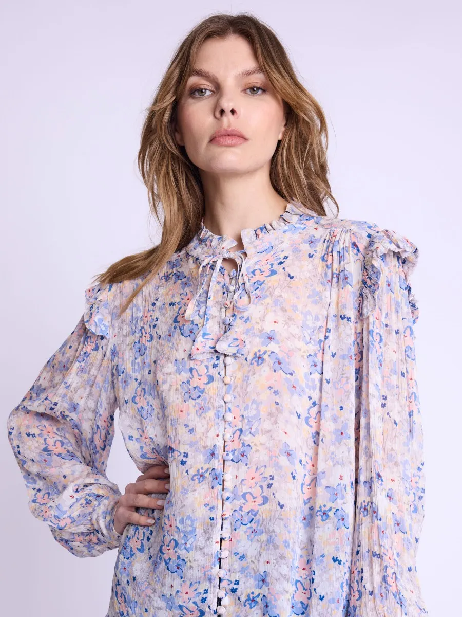 Blouse 18chisca2iht Garden-Print