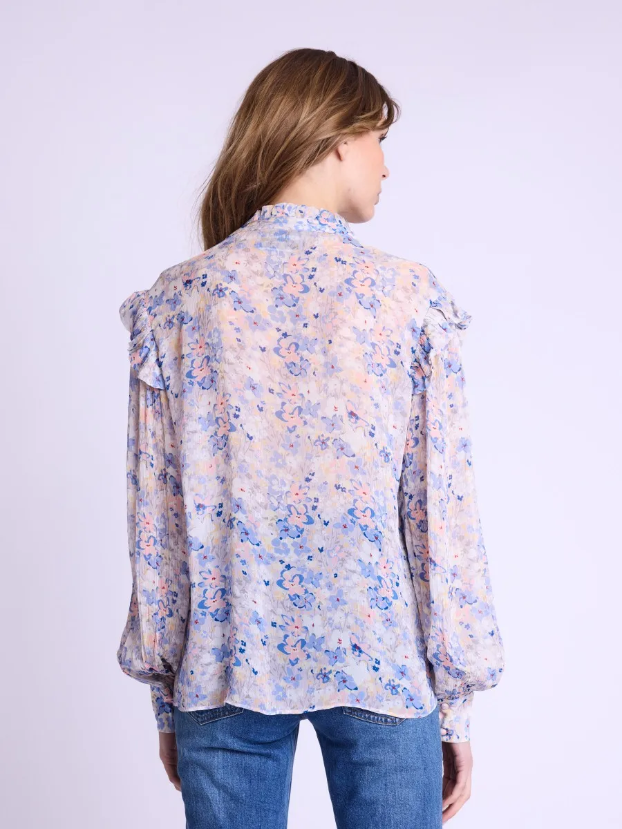 Blouse 18chisca2iht Garden-Print