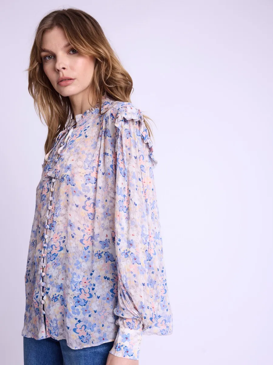 Blouse 18chisca2iht Garden-Print