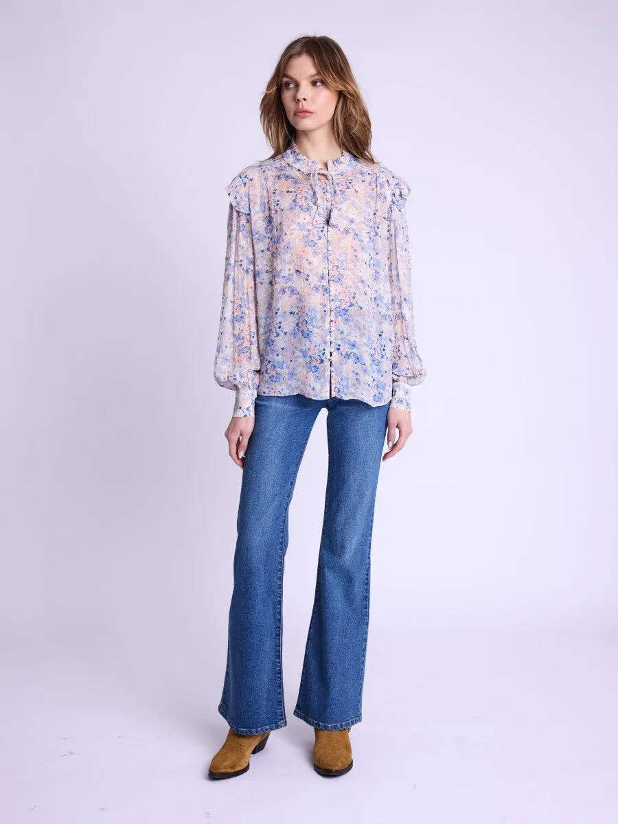 Blouse 18chisca2iht Garden-Print