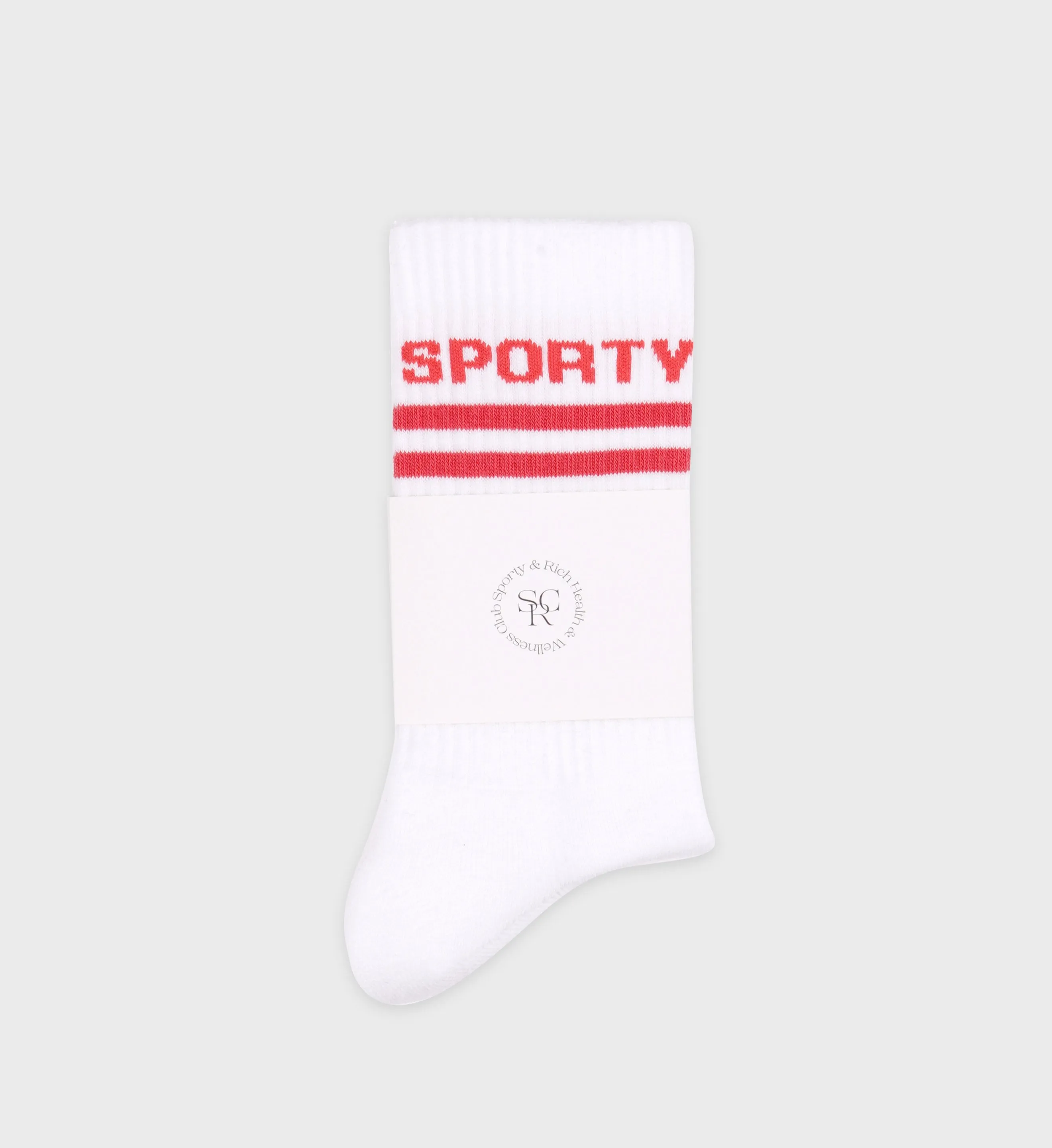 Bold Logo Socks - White/Cotton Candy