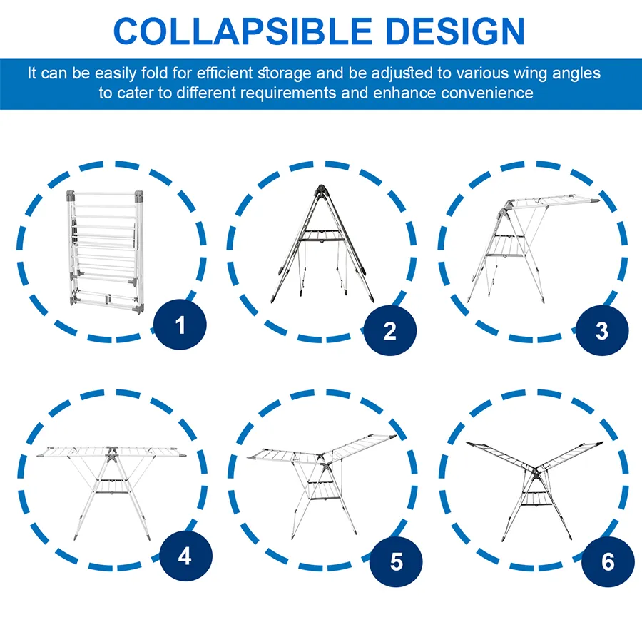 Bowen Winged Drying Rack
