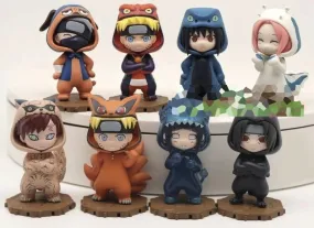 BOX OF 8 - BNFIGURE Q NARUTO PAJAMAS VER.