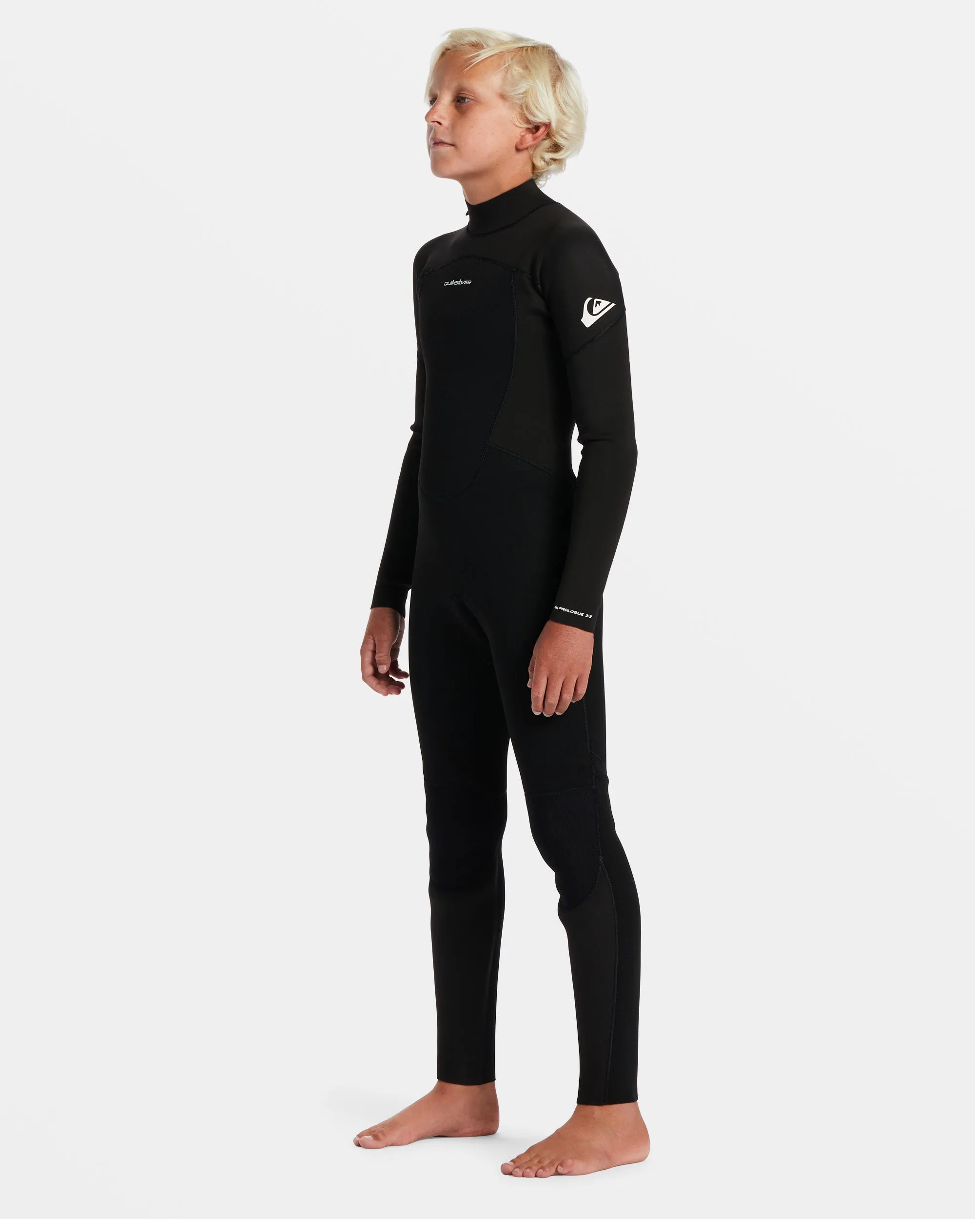 Boys 8-16 3/2mm Prologue Back Zip Wetsuit - Black