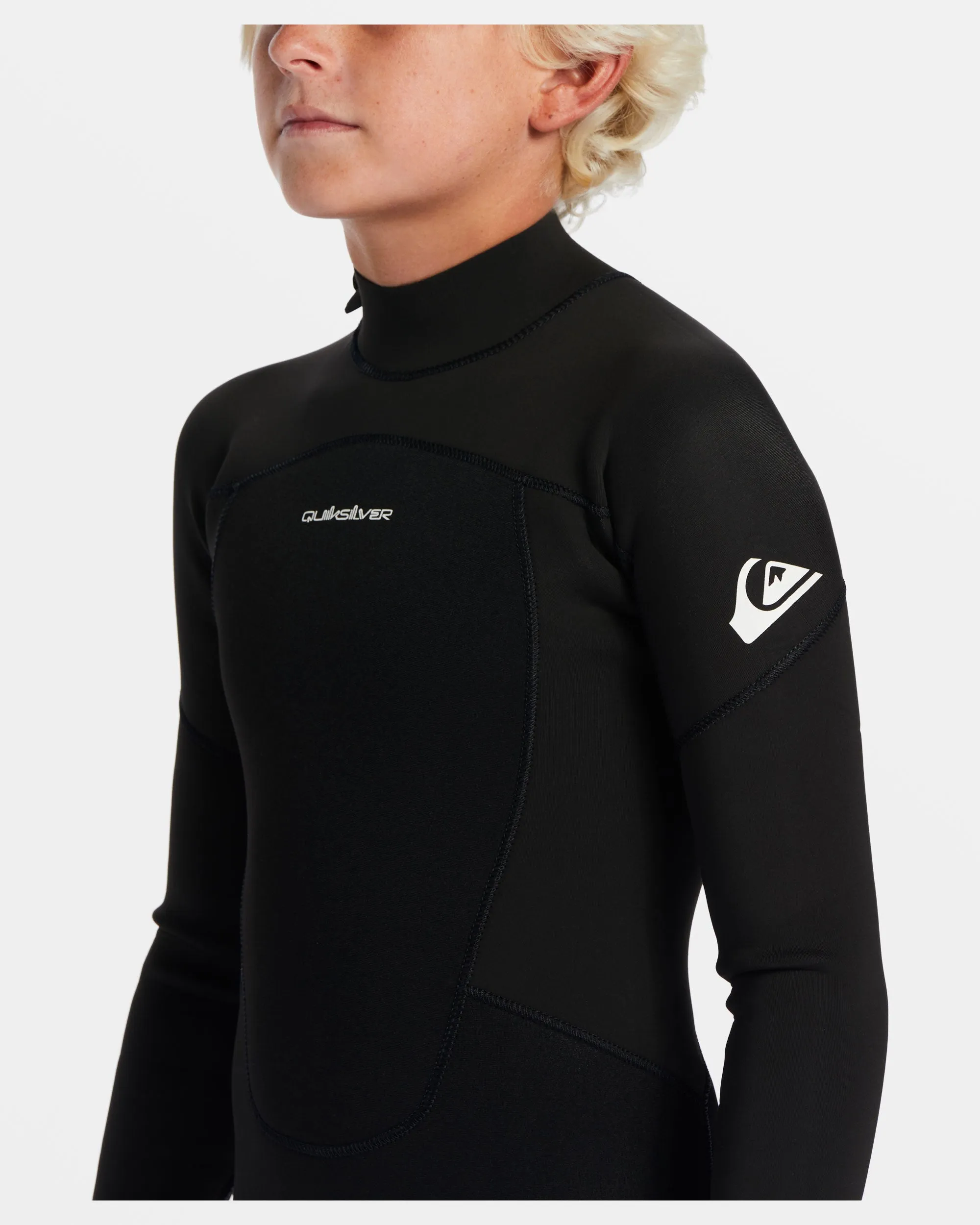 Boys 8-16 3/2mm Prologue Back Zip Wetsuit - Black