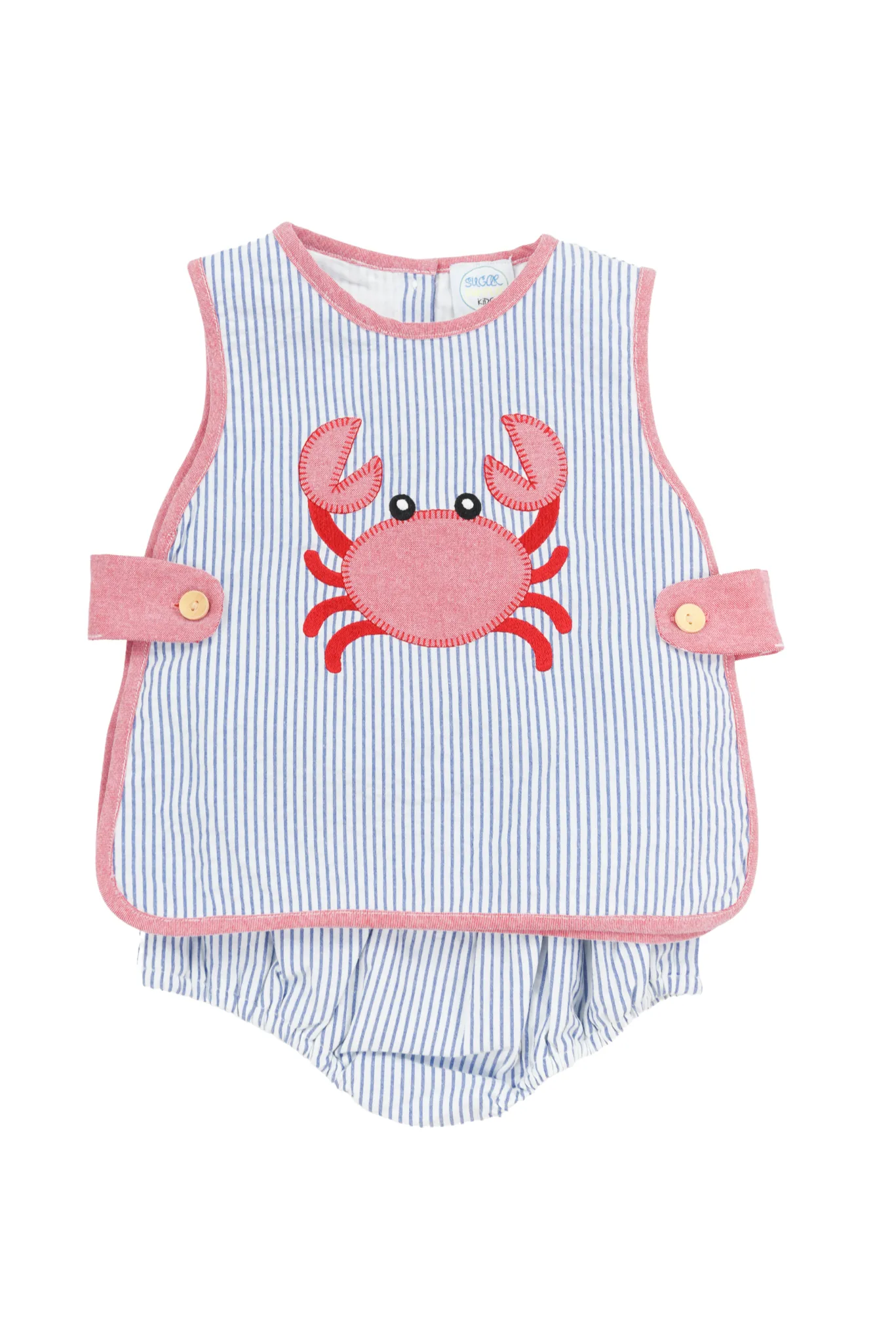 Boys Crab Walk Diaper Set