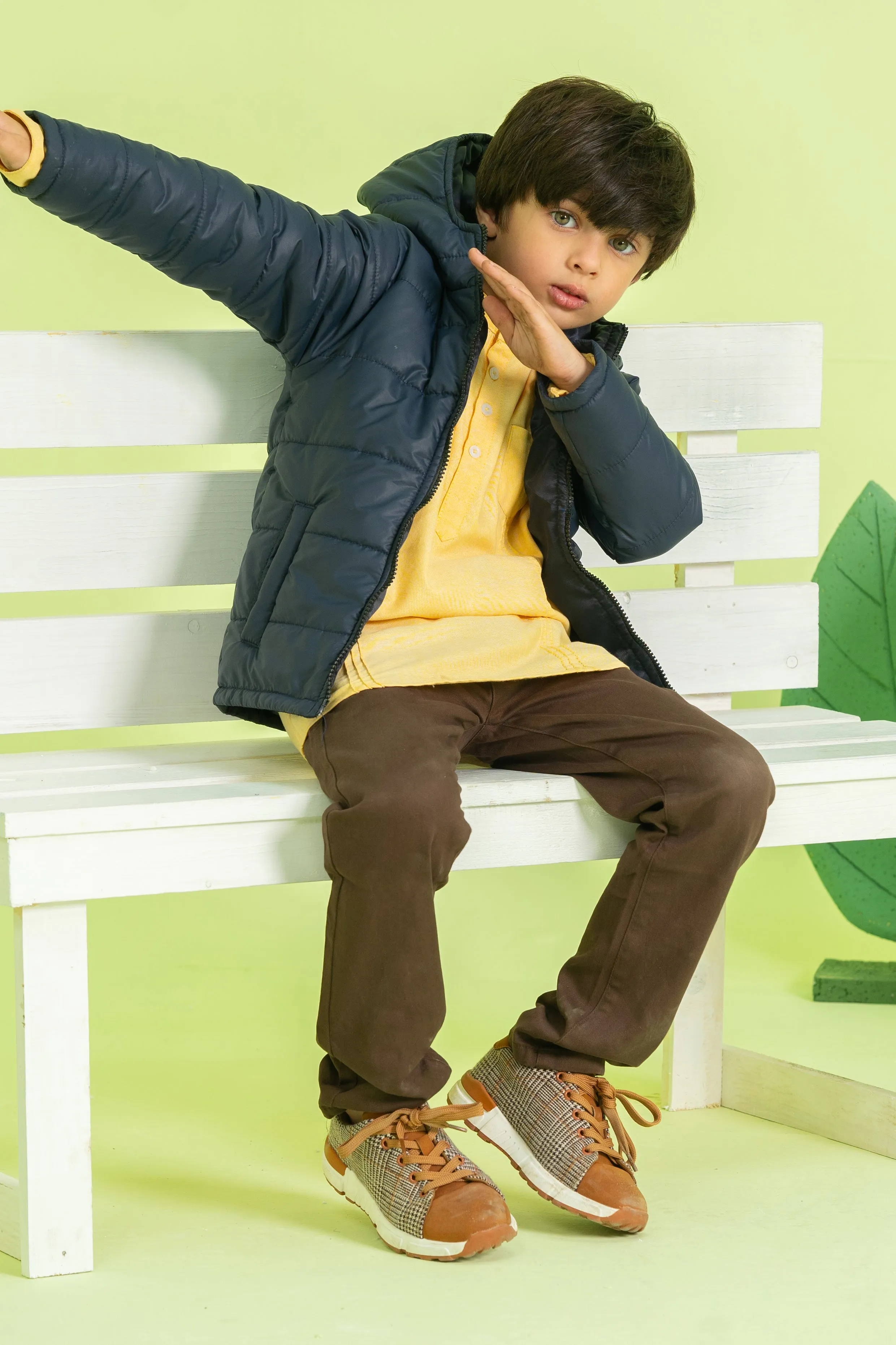 Boys FARROW Twill Straight Pant