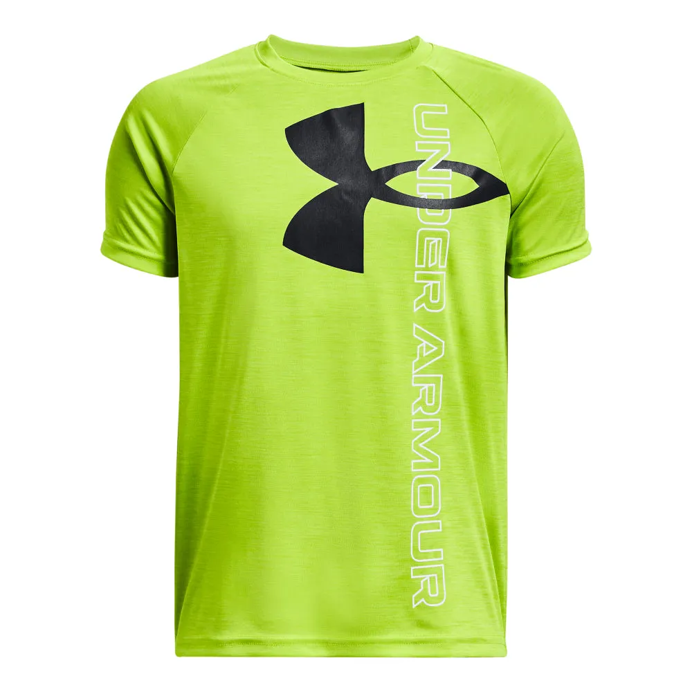 Boy's Under Armour Youth Tech Split Logo T-Shirt