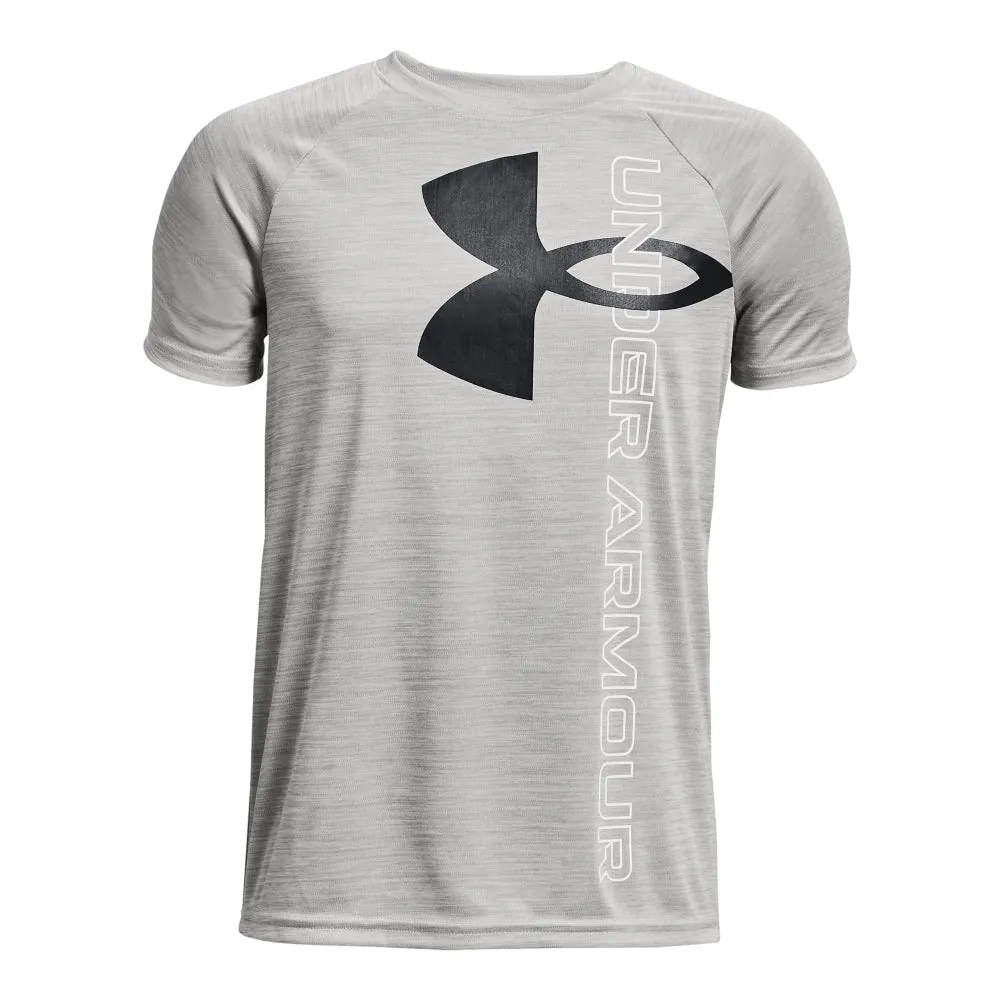 Boy's Under Armour Youth Tech Split Logo T-Shirt